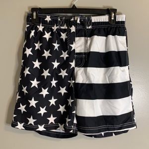 Men’s American Flag Swim Shorts